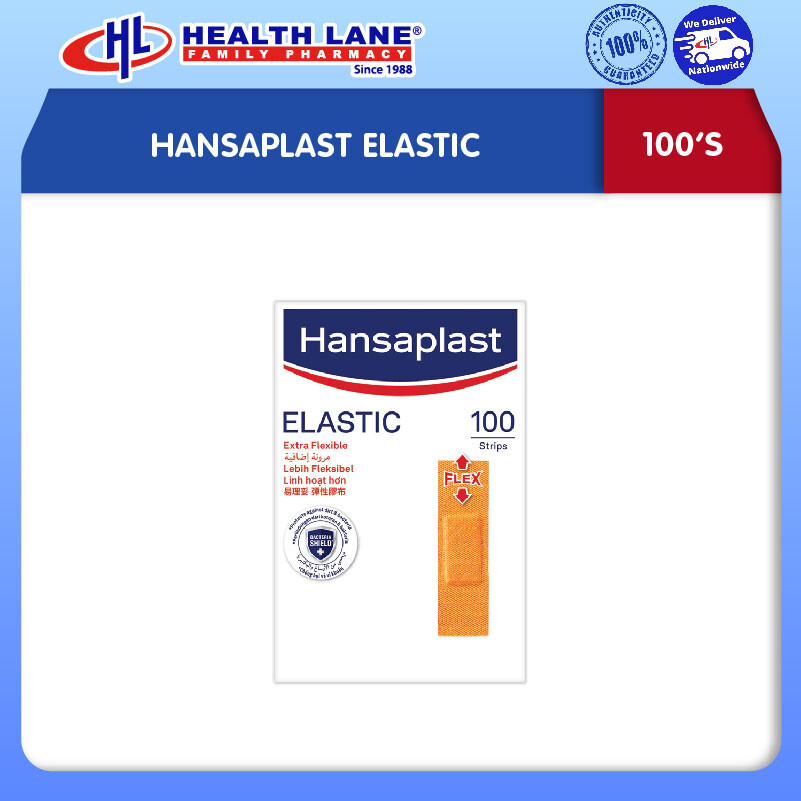 HANSAPLAST ELASTIC (100'S)